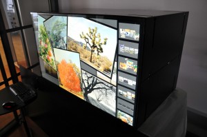 MultiTouch Cell is available in two sizes: 32" and 46".